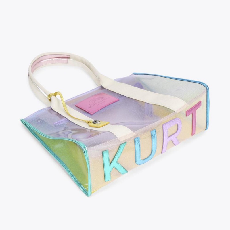 Sacs Fourre Tout Kurt Geiger Large Vinyl Southbank Femme Multicolor/Other | FCKE-35197