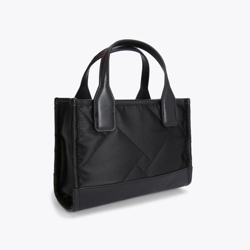 Sacs Fourre Tout Kurt Geiger Micro Recycled Shopper Femme Noir | YEIV-51026