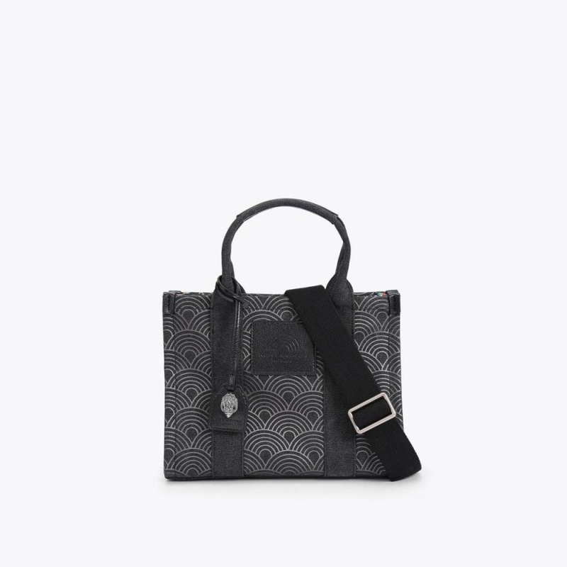 Sacs Fourre Tout Kurt Geiger Small Southbank Femme Noir | NXEI-64910