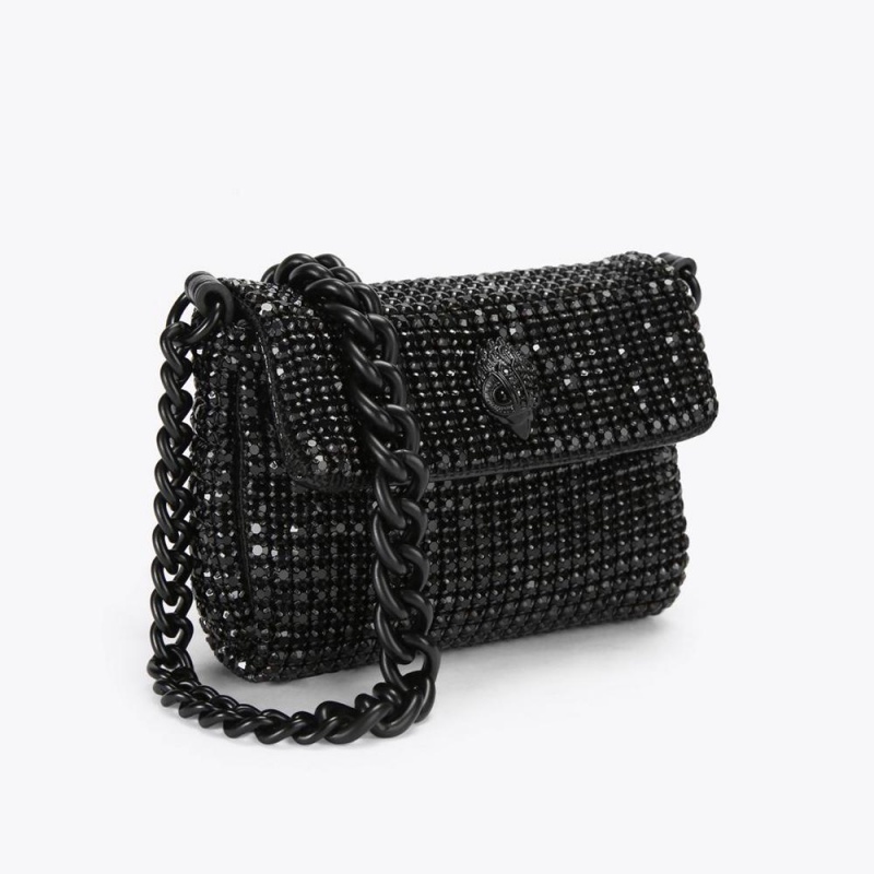 Sacs À Bandoulière Kurt Geiger Micro Party Femme Noir | MODX-91675