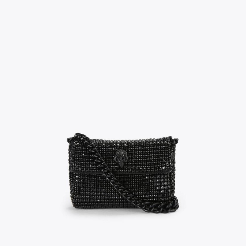 Sacs À Bandoulière Kurt Geiger Micro Party Femme Noir | MODX-91675