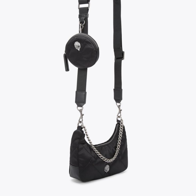 Sacs À Bandoulière Kurt Geiger Small Femme Noir | SFCD-73086