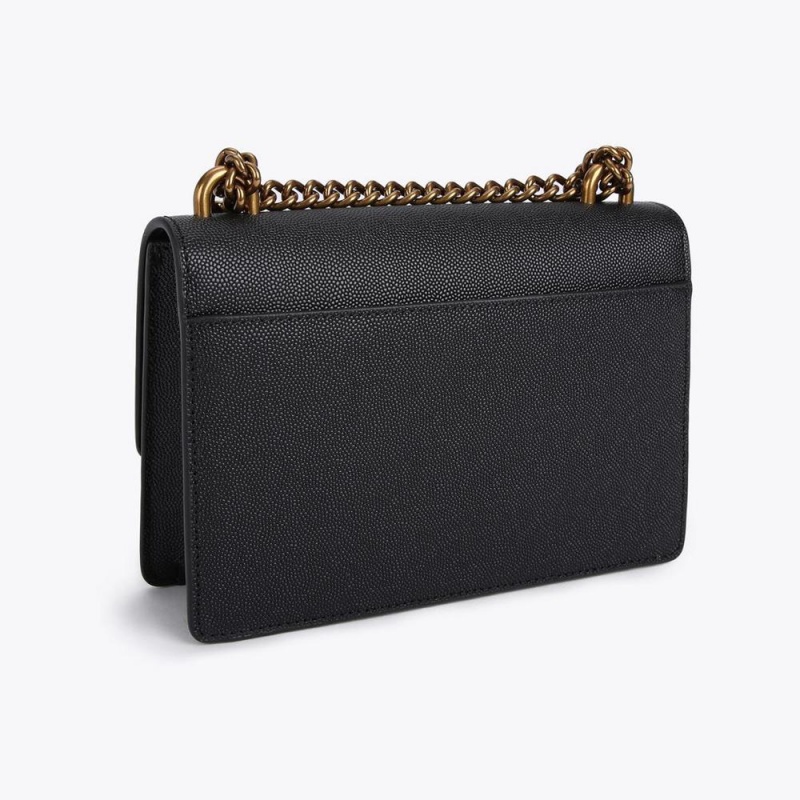 Sacs À Bandoulière Kurt Geiger Small Shoreditch Femme Noir | YFSR-03294