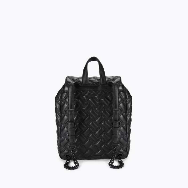 Sacs à Dos Kurt Geiger Kensington Drench Femme Noir | QGJL-36492