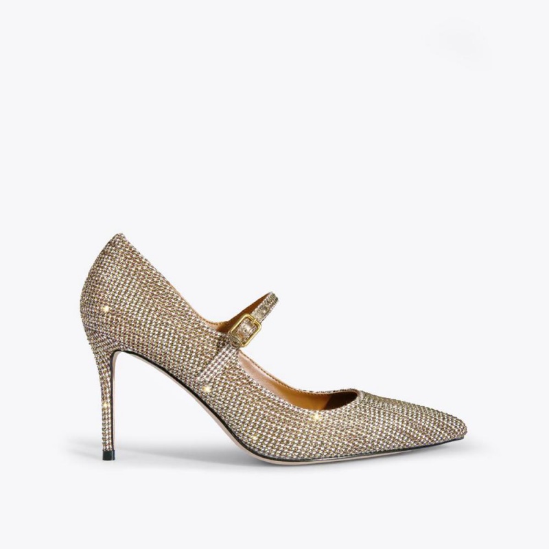 Talons Kurt Geiger Regent Point Mary Jane Femme Beige | NZYG-84615