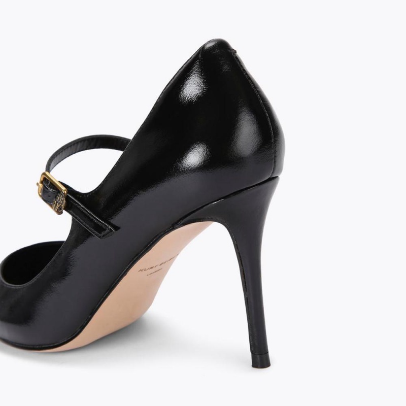 Talons Kurt Geiger Regent Point Mary Jane Femme Noir | QZVN-12374