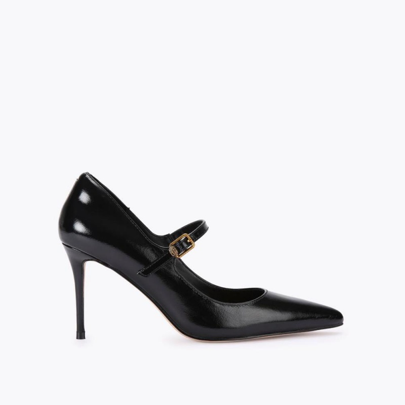 Talons Kurt Geiger Regent Point Mary Jane Femme Noir | QZVN-12374